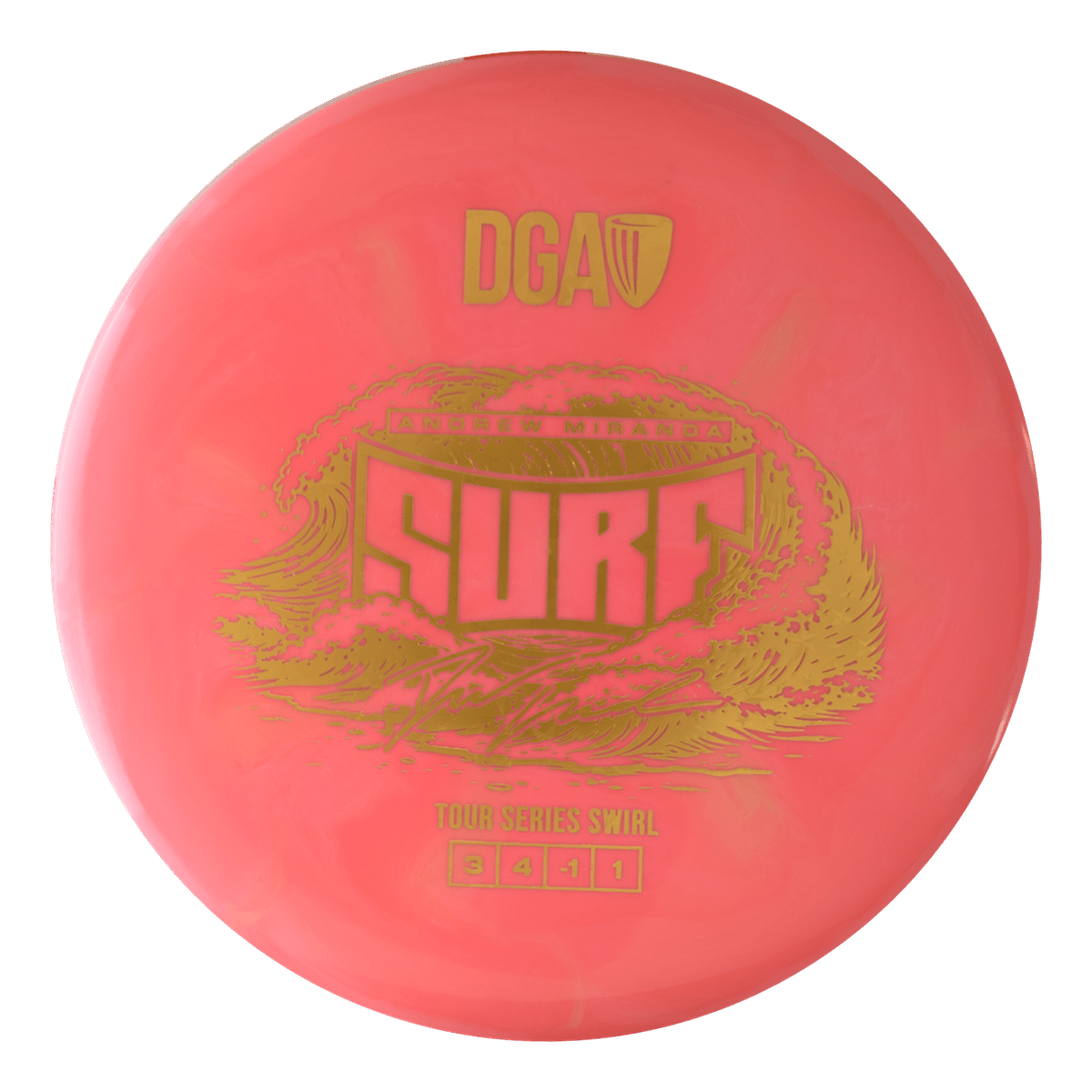 2026 Andrew Miranda Tour Series Surf - Putt and Approach Disc - DGA Factory Store