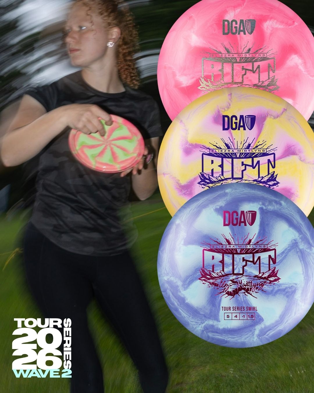 2026 Eliezra Midtlyng Tour Series Rift - Midrange Disc - DGA Factory Store
