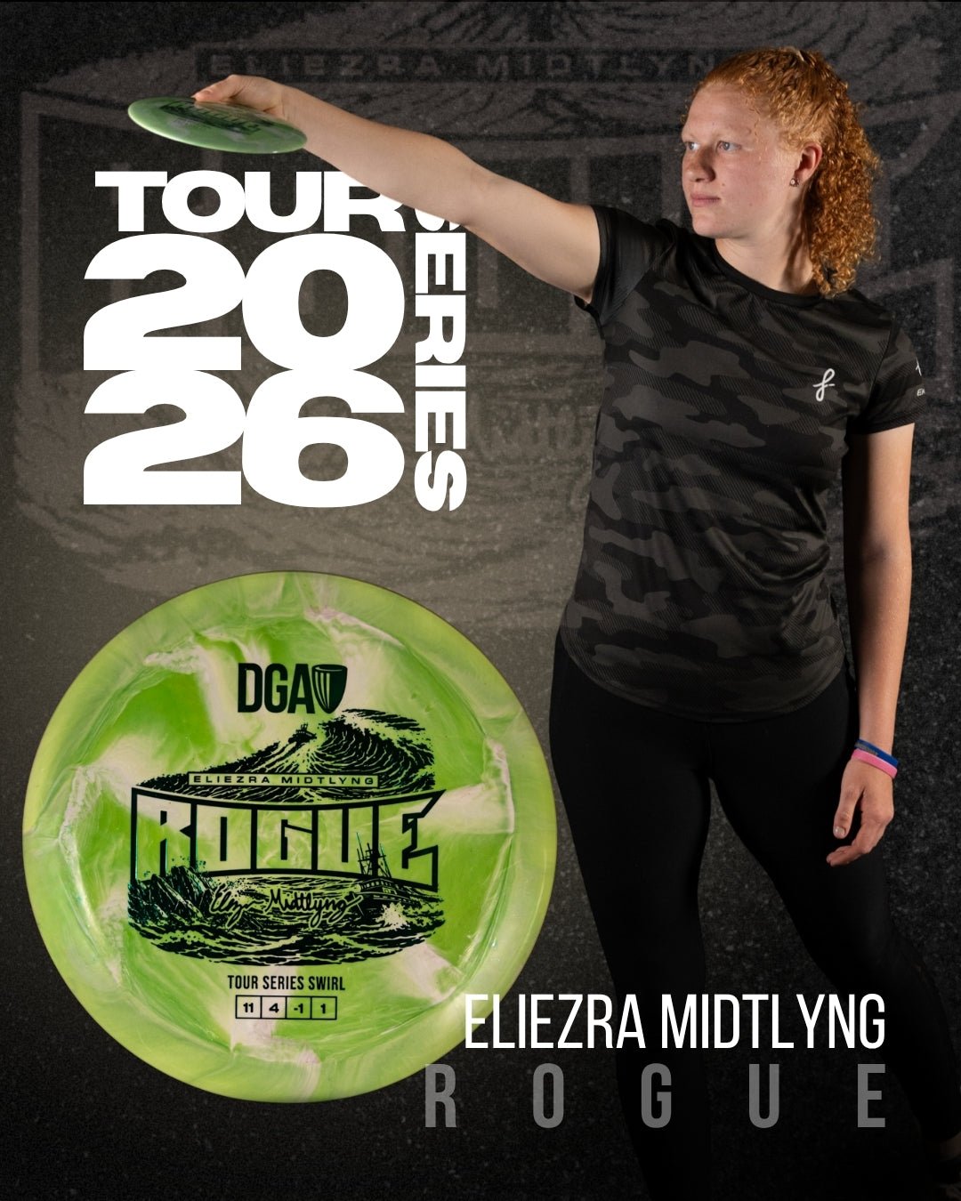 2026 Eliezra Midtlyng Tour Series Rogue - Distance Driver - DGA Factory Store