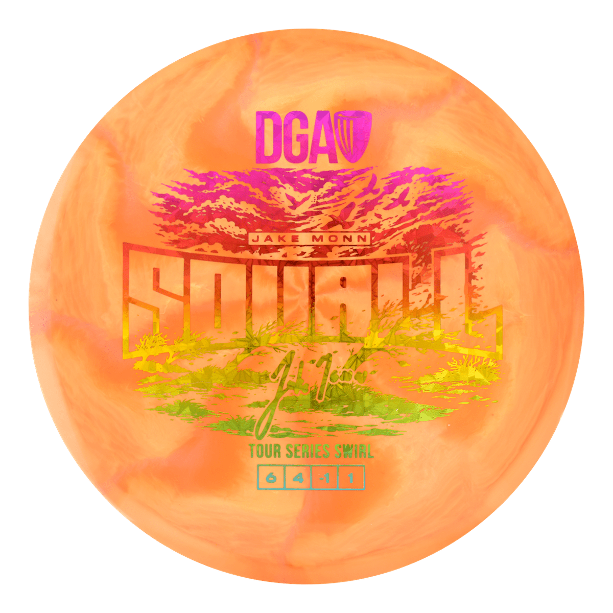 2026 Jake Monn Tour Series Squall - Midrange Disc - DGA Factory Store