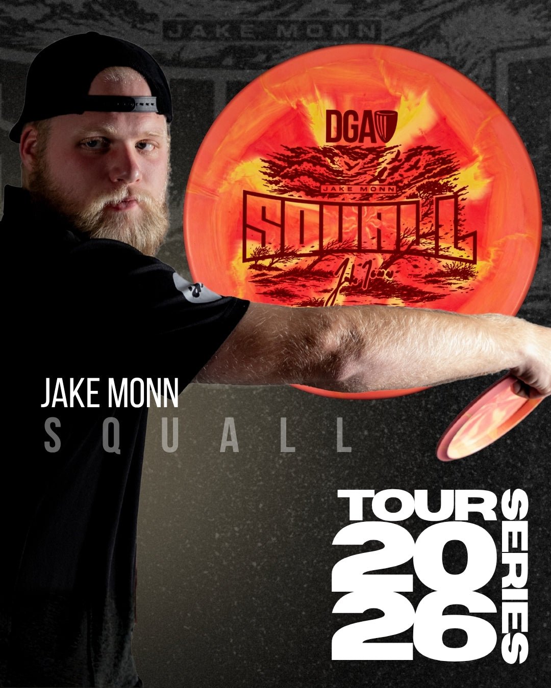 2026 Jake Monn Tour Series Squall - Midrange Disc - DGA Factory Store