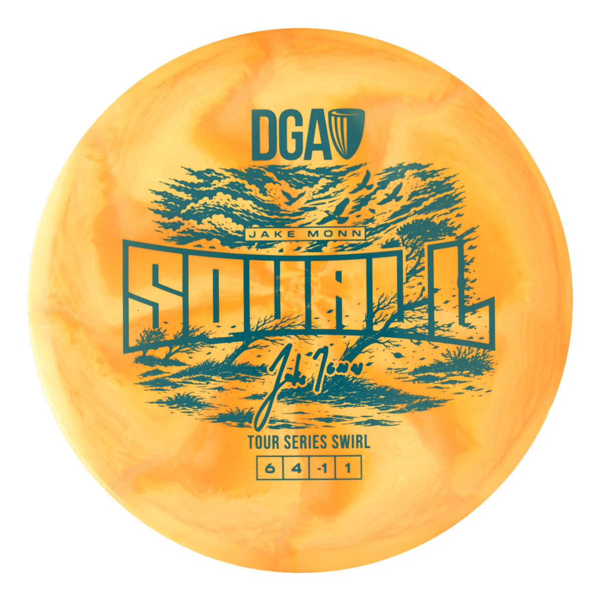 2026 Jake Monn Tour Series Squall - Midrange Disc - DGA Factory Store