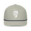 50 Year Rope Cap - Lt Gray/Navy