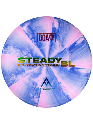 Andrew Marwede D - Line Stone Swirl Steady BL - Putt and Approach Disc - DGA Factory Store
