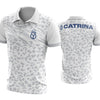 Catrina Allen Women's Polo - Cat Print