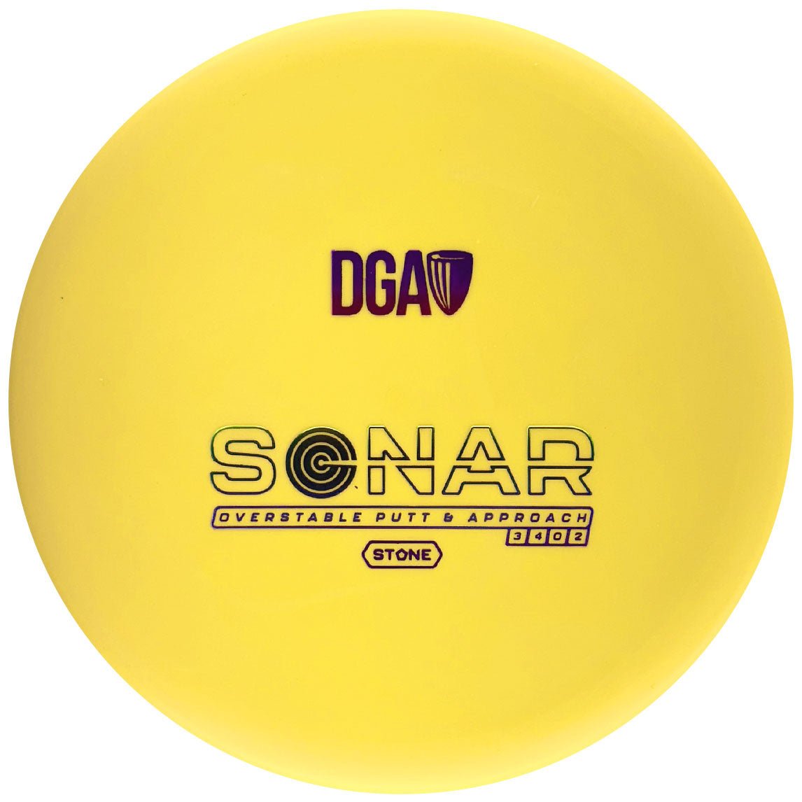 D - Line Stone Sonar Putt & Approach - Putt and Approach Disc - DGA Factory Store