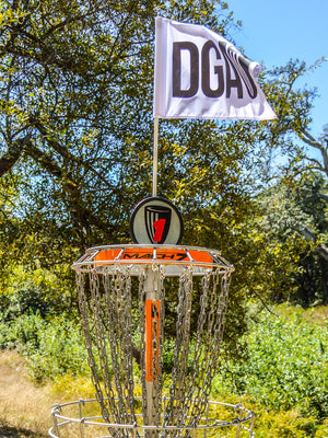 DGA Basket Wind Flag - Disc Golf Basket Accessory - DGA Factory Store