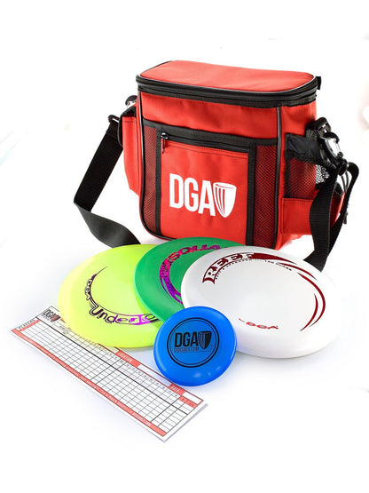 DGA Beginner Disc Golf Starter Set with Bag, Driver, Midrange and Putter - DIsc Golf Set - DGA Factory Store