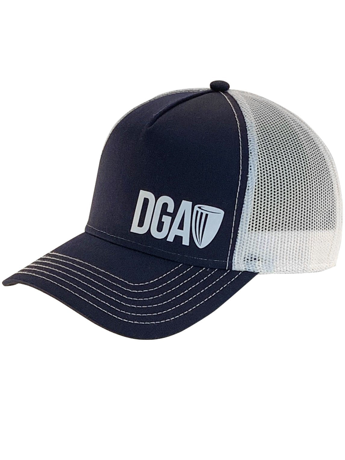 DGA Logo Curved Mesh Hat - Logo Cap - DGA Factory Store