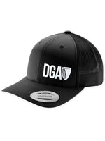 DGA Logo Curved Mesh Hat - Logo Cap - DGA Factory Store