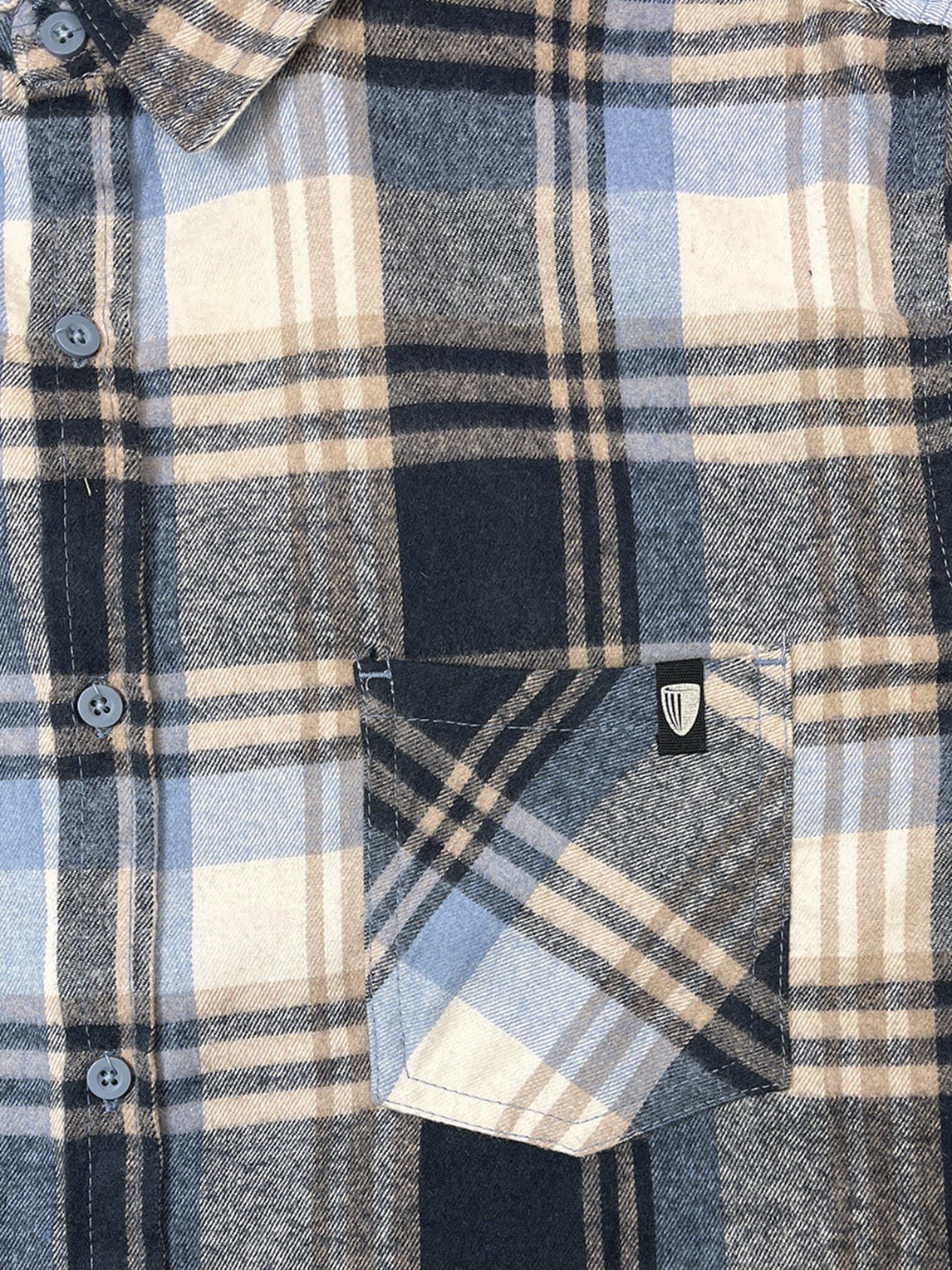 DGA Long Sleeve Flannel Shirt - Long Sleeve Flannel - DGA Factory Store