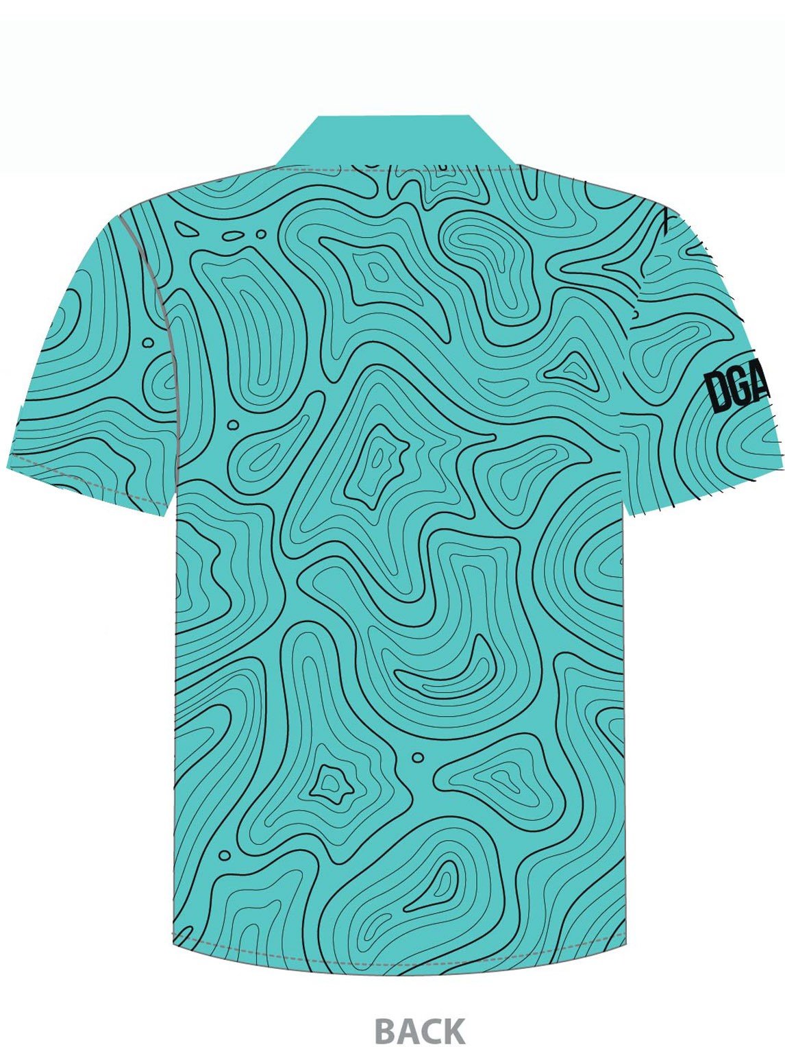 DGA Topographic Polo - DGA Factory Store