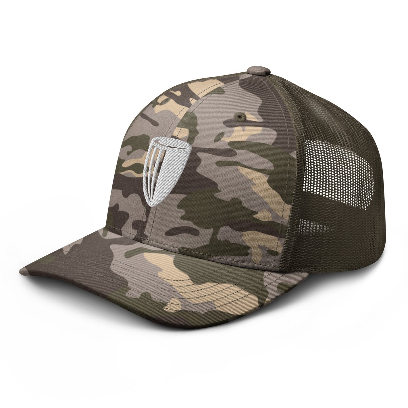 Embroidered Icon Camo Trucker - Hat - DGA Factory Store
