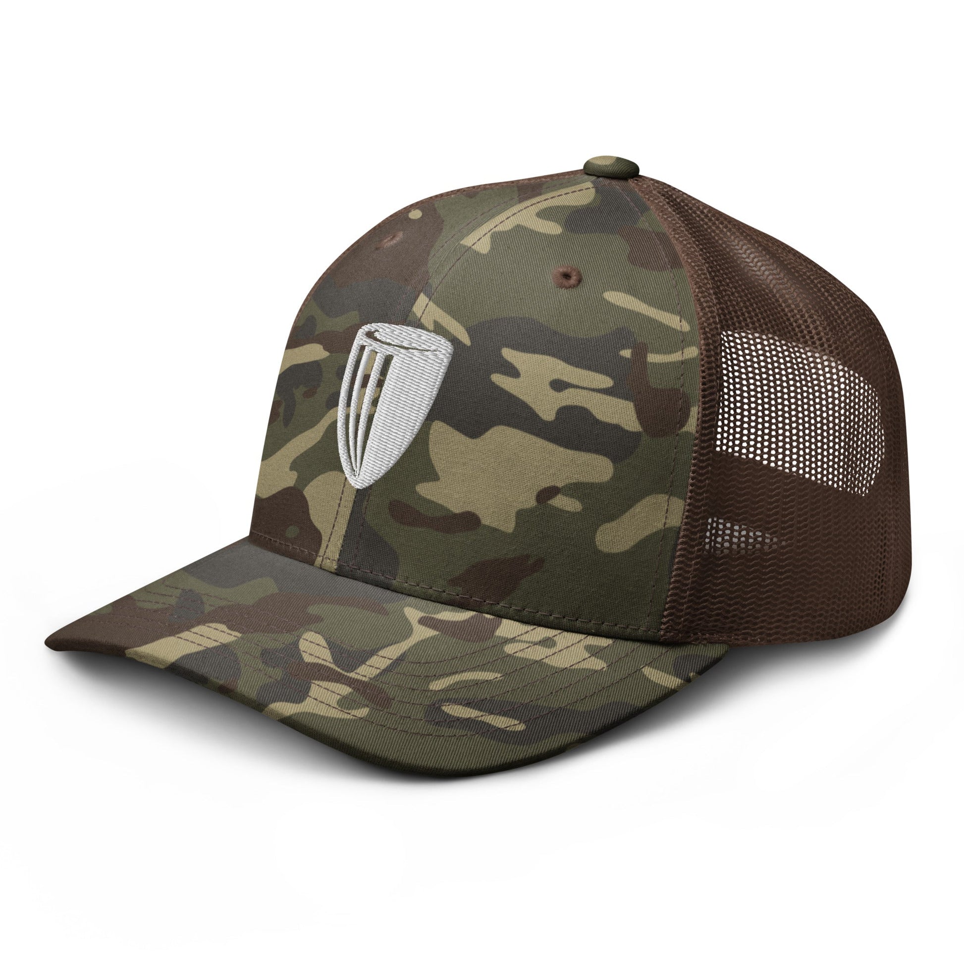 Embroidered Icon Camo Trucker - Hat - DGA Factory Store