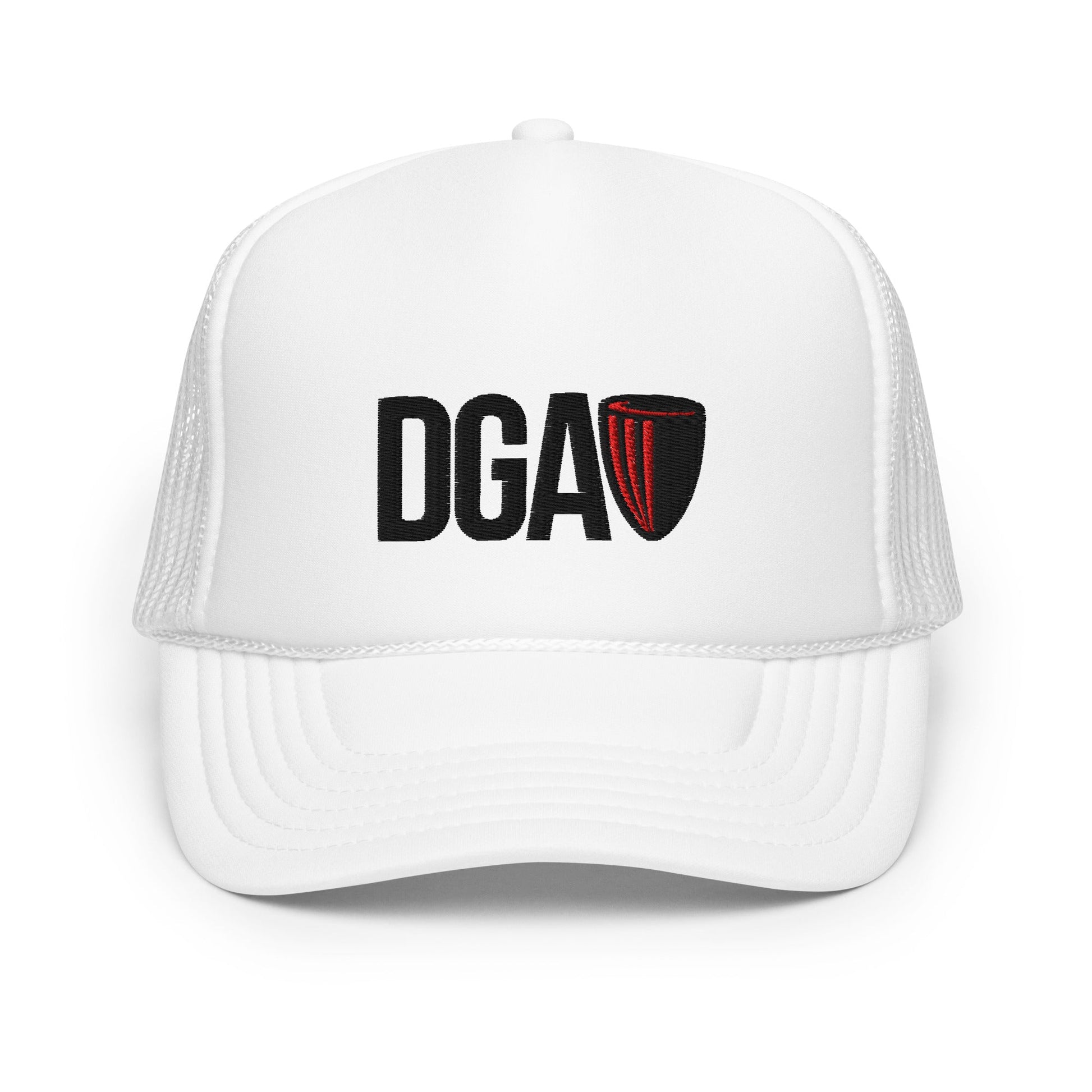 Embroidered Logo Foam Trucker - Hat - DGA Factory Store
