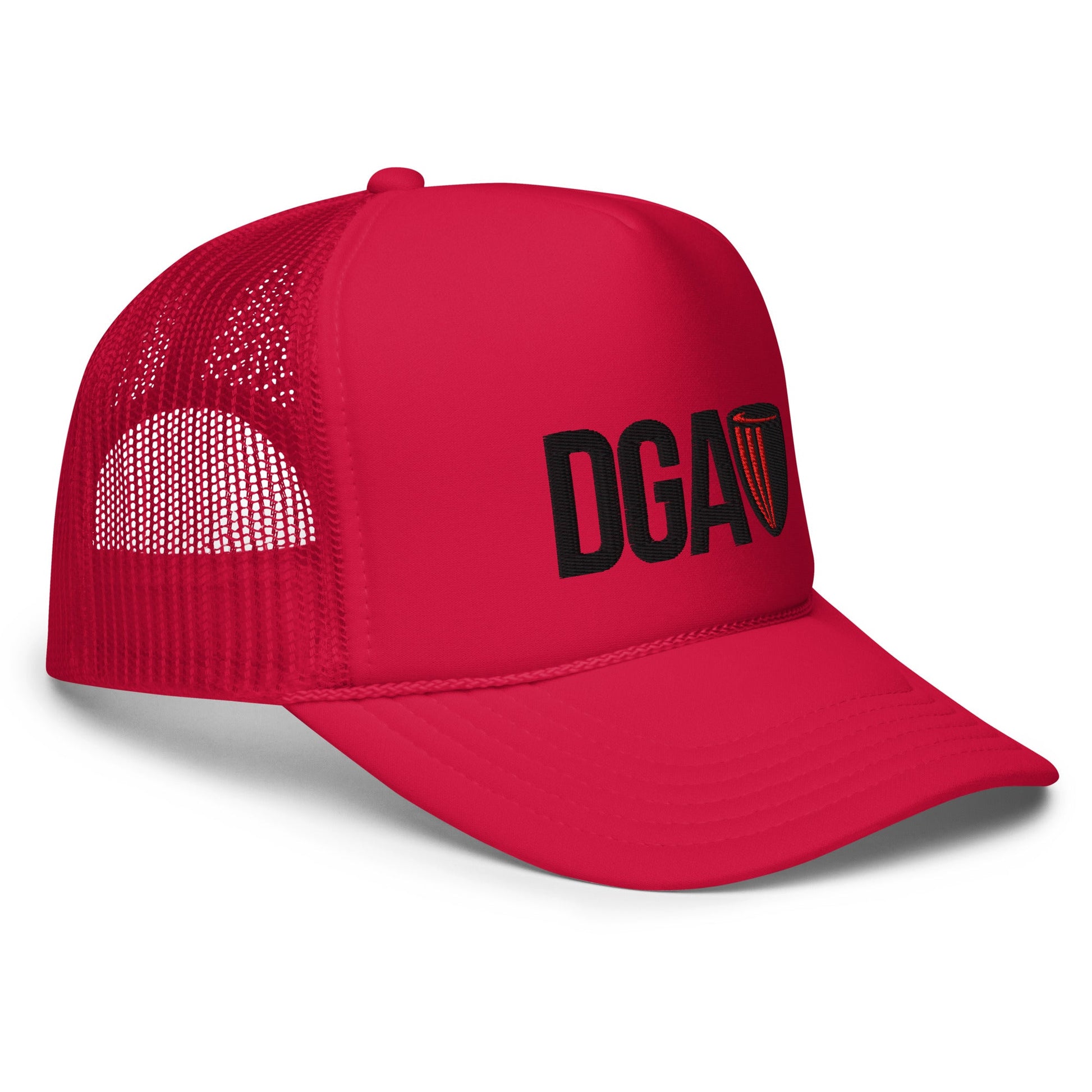 Embroidered Logo Foam Trucker - Hat - DGA Factory Store