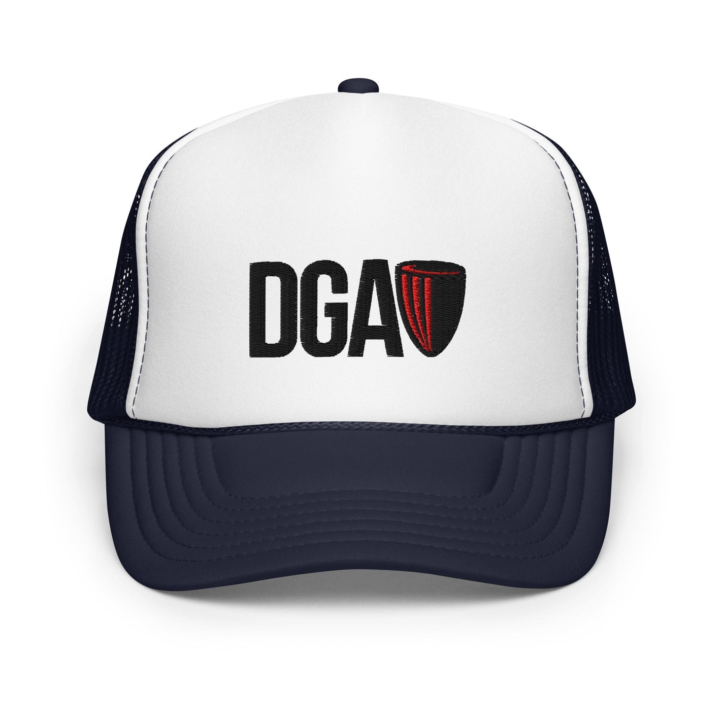 Embroidered Logo Foam Trucker - Hat - DGA Factory Store