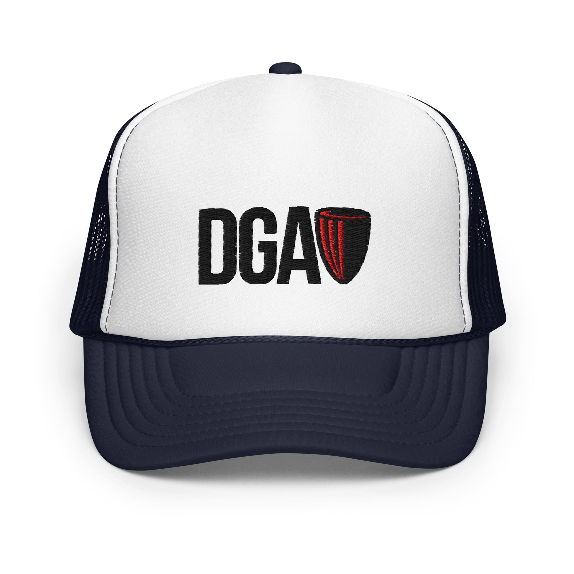 Embroidered Logo Foam Trucker - Hat - DGA Factory Store