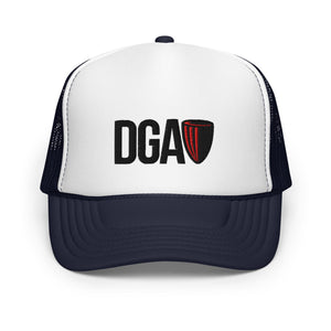 Embroidered Logo Foam Trucker - Hat - DGA Factory Store