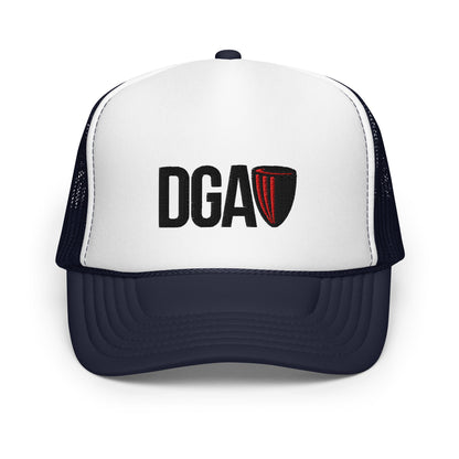 Embroidered Logo Foam Trucker - Hat - DGA Factory Store