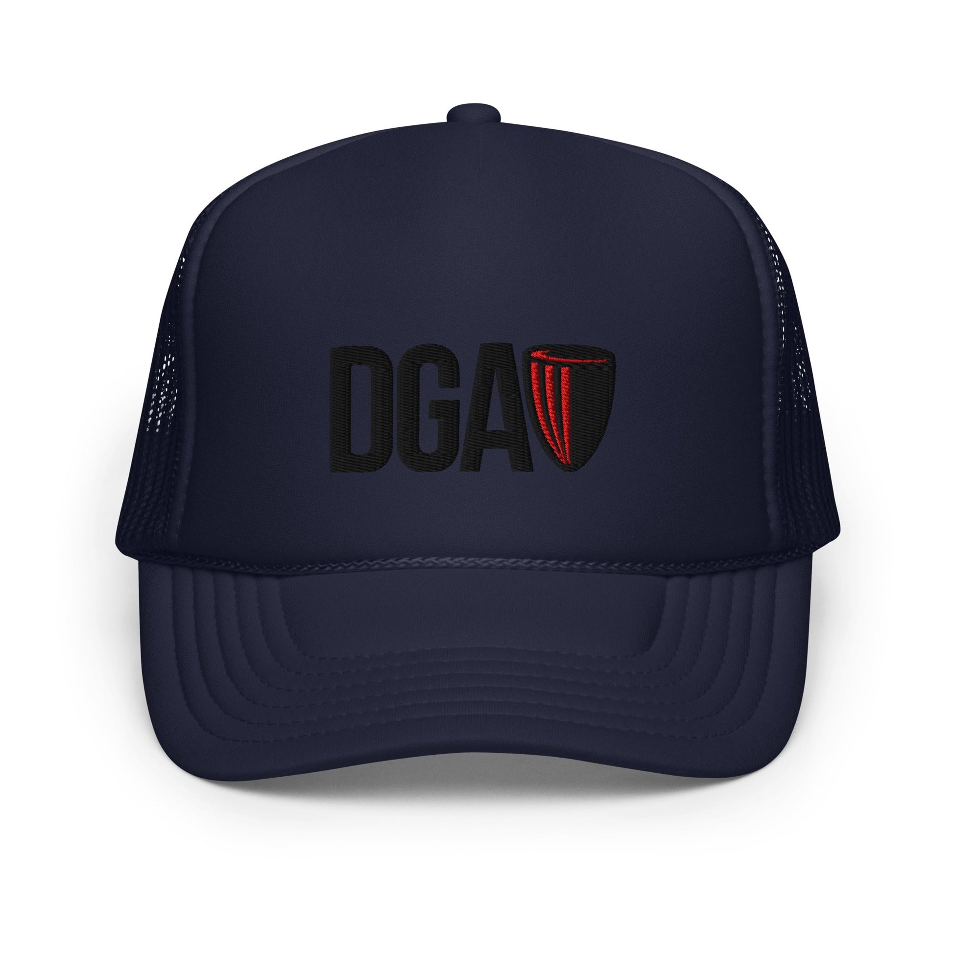 Embroidered Logo Foam Trucker - Hat - DGA Factory Store