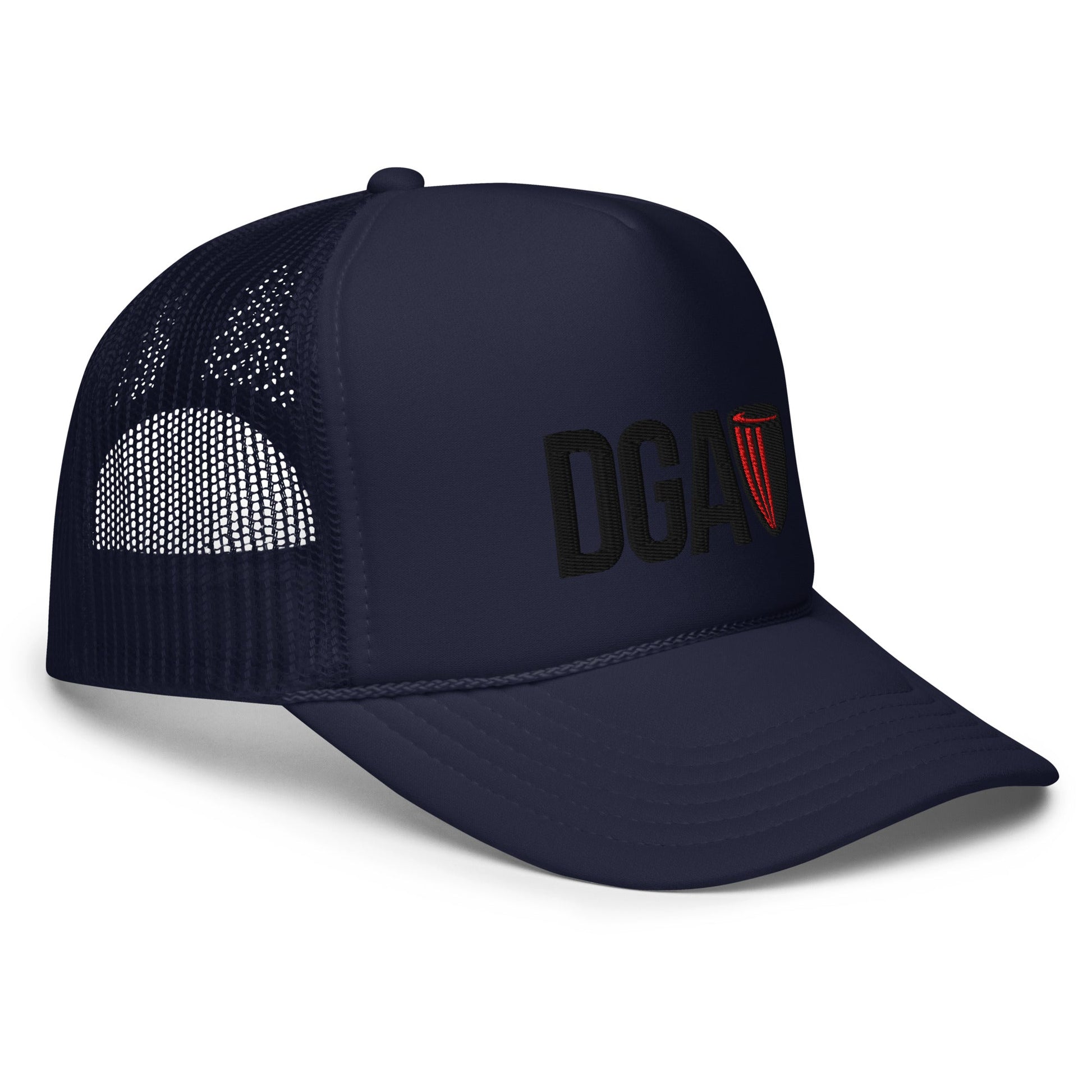 Embroidered Logo Foam Trucker - Hat - DGA Factory Store