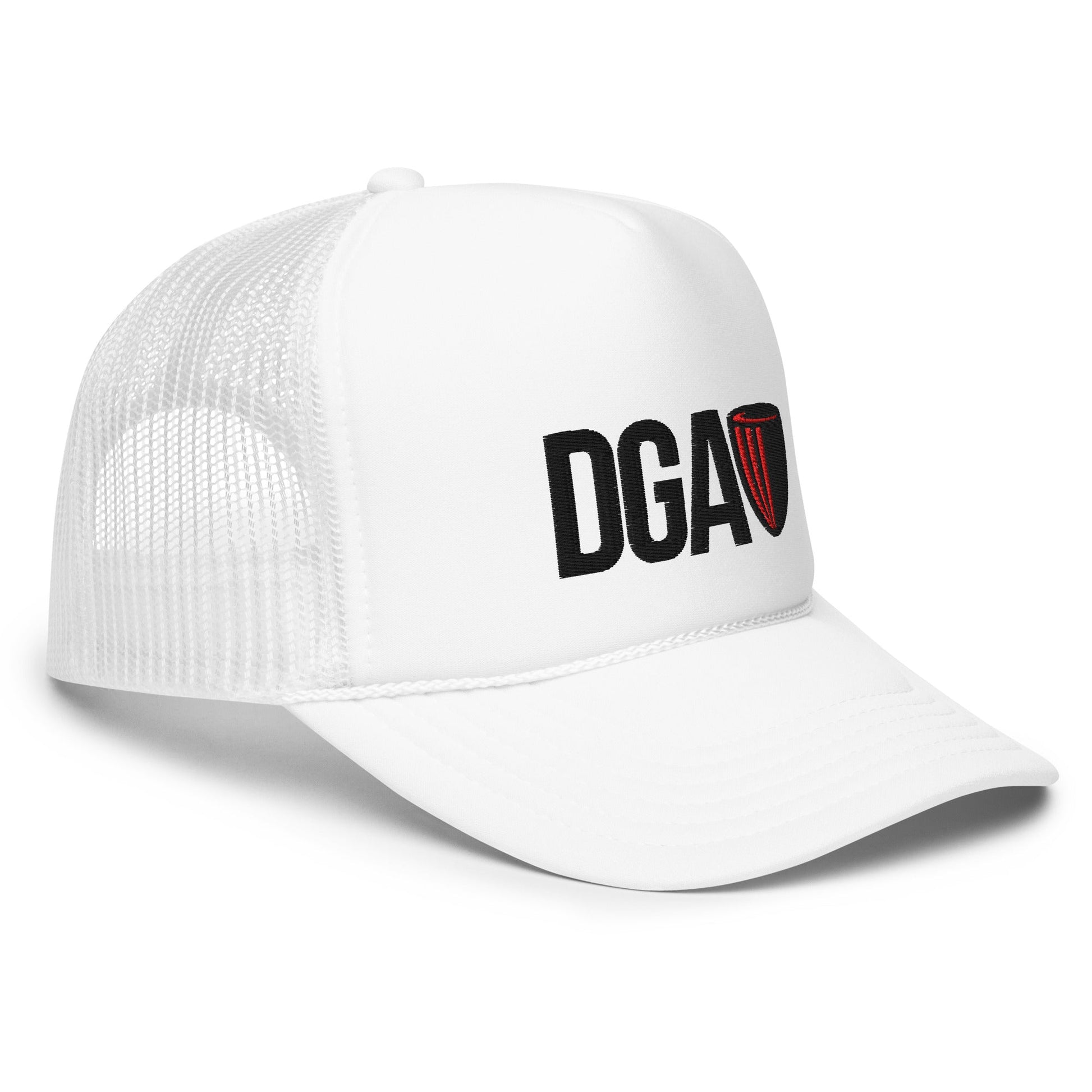 Embroidered Logo Foam Trucker - Hat - DGA Factory Store