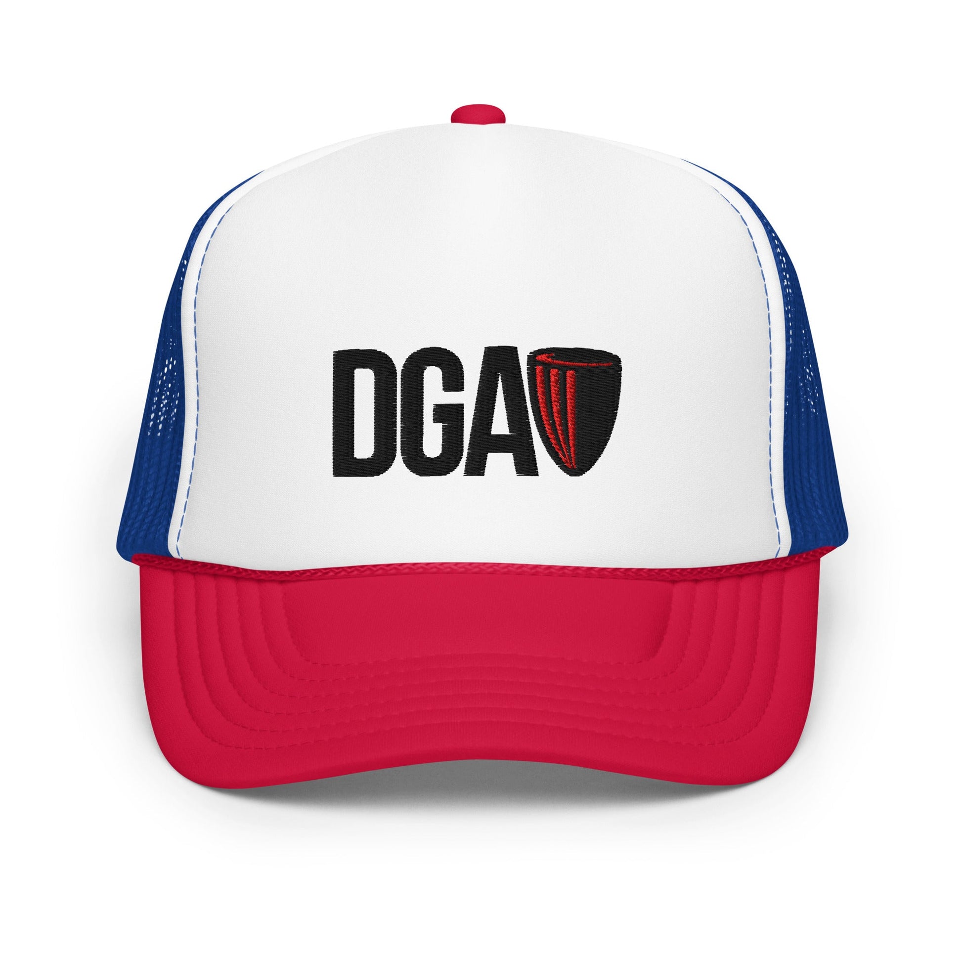 Embroidered Logo Foam Trucker - Hat - DGA Factory Store
