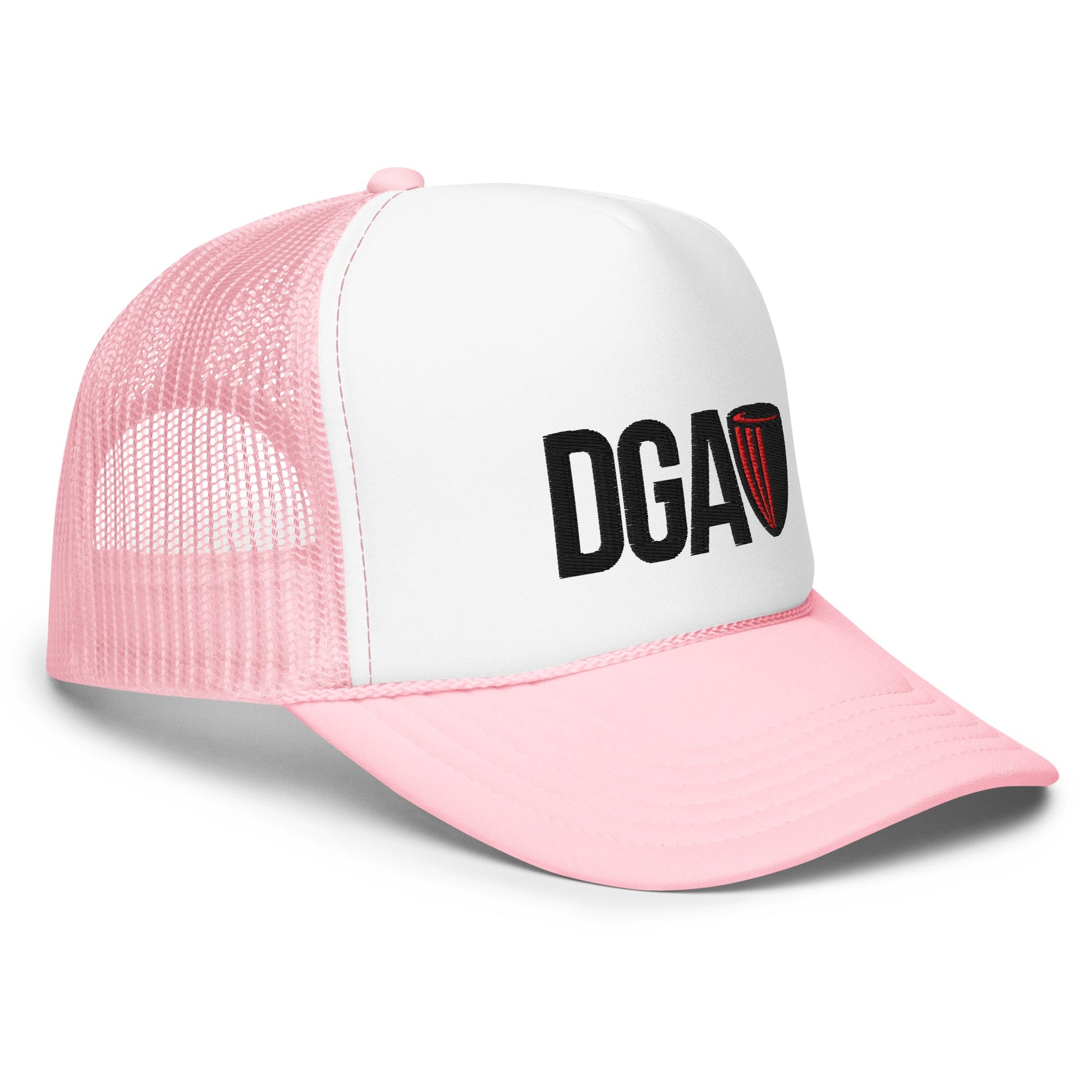 Embroidered Logo Foam Trucker - Hat - DGA Factory Store