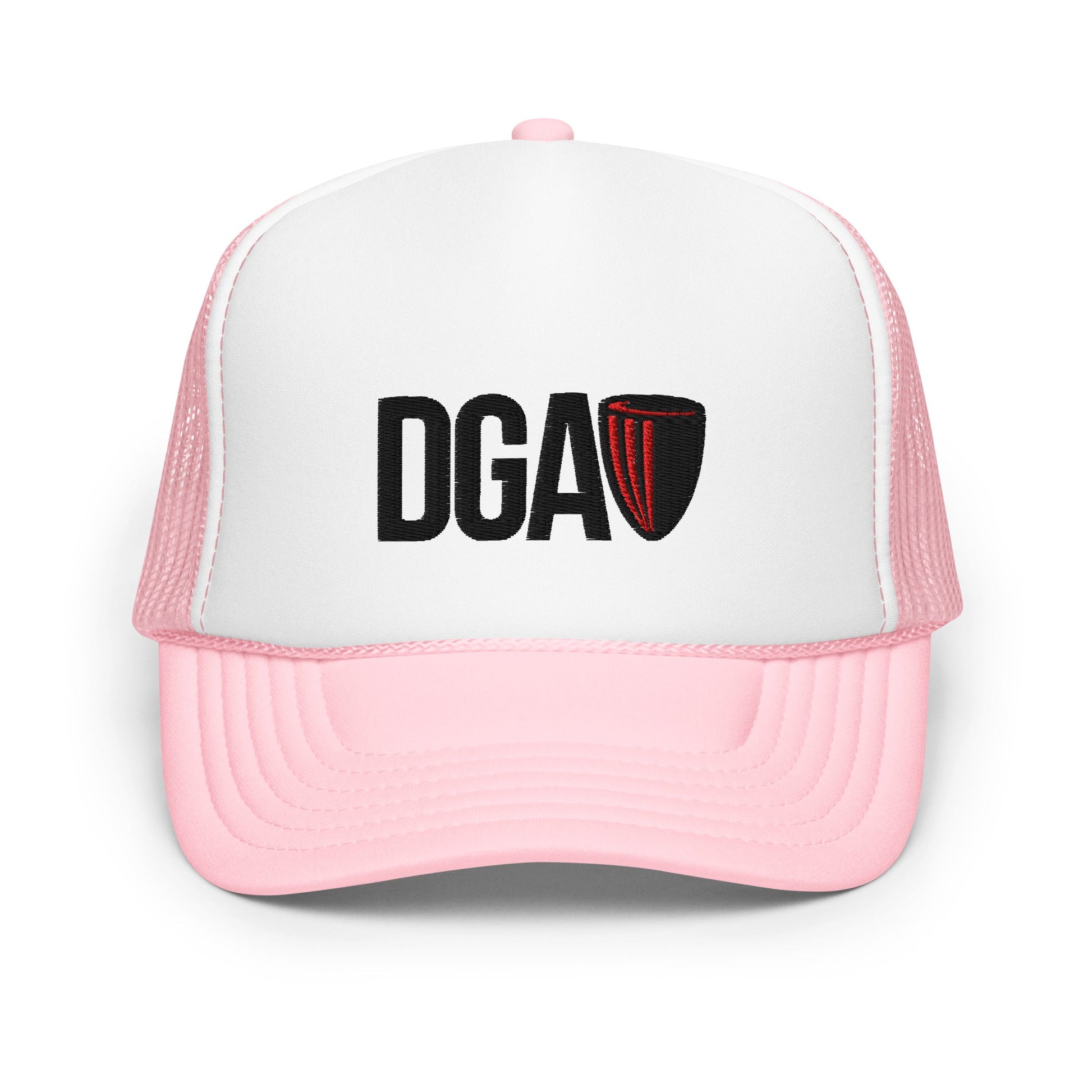 Embroidered Logo Foam Trucker - Hat - DGA Factory Store