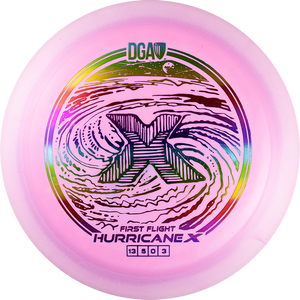 First Flight LE Swirl Hurricane X Distance Driver - Distance Driver - DGA Factory Store