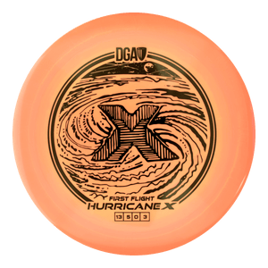 First Flight LE Swirl Hurricane X Distance Driver - Distance Driver - DGA Factory Store