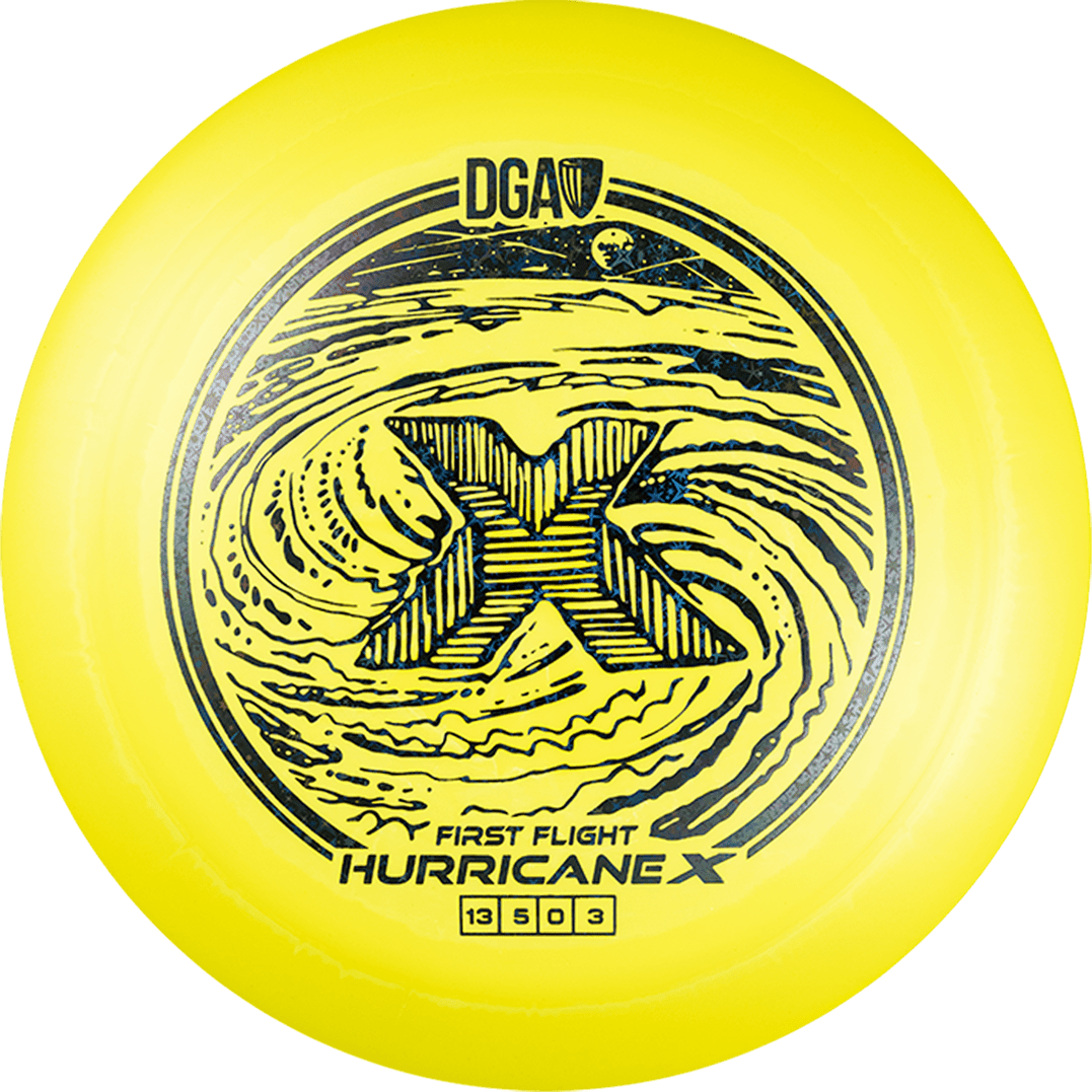 First Flight LE Swirl Hurricane X Distance Driver - Distance Driver - DGA Factory Store