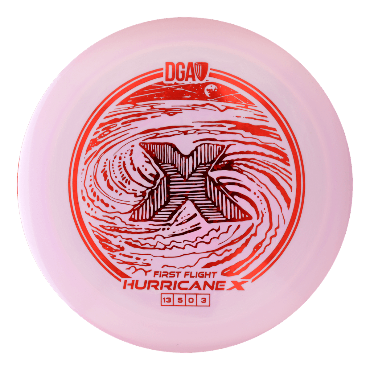First Flight LE Swirl Hurricane X Distance Driver - Distance Driver - DGA Factory Store