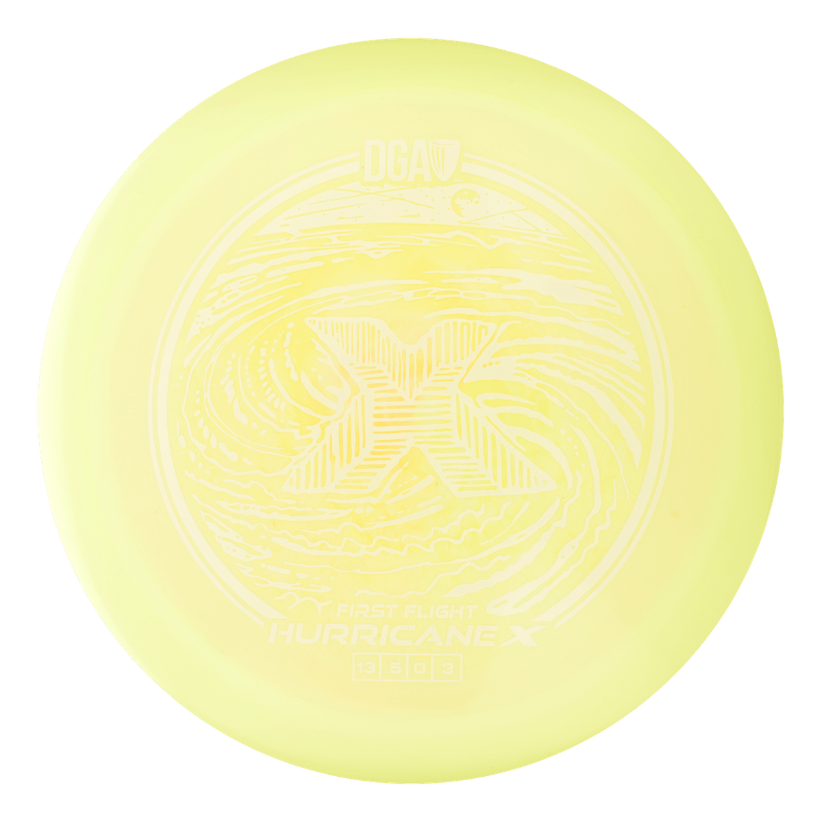 First Flight LE Swirl Hurricane X Distance Driver - Distance Driver - DGA Factory Store