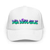 Graffiti Foam Trucker - White