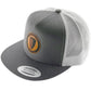Leather Patch Flat Mesh Hat - Patch Cap - DGA Factory Store