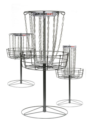 Mach Shift 3 - in - 1 Portable Adjustable Disc Golf Basket - Disc Golf Basket - DGA Factory Store