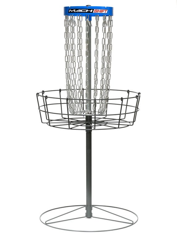 Mach Shift Basket | 3 - in - 1 Portable Adjustable Practice Disc Golf Basket - Disc Golf Basket - DGA Factory Store