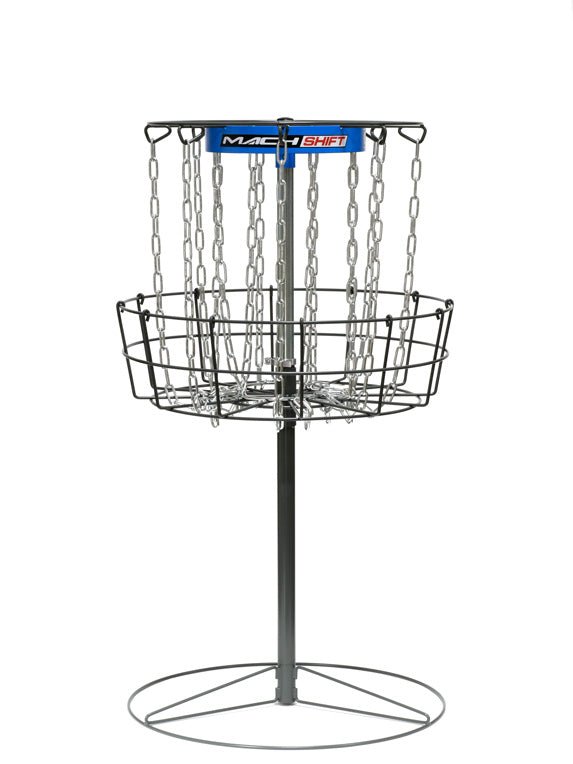 Mach Shift Basket | 3 - in - 1 Portable Adjustable Practice Disc Golf Basket - Disc Golf Basket - DGA Factory Store