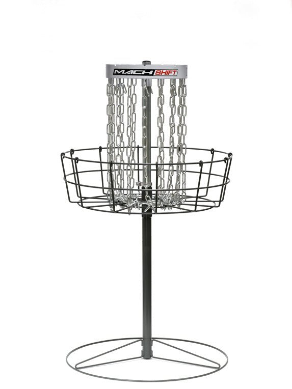 Mach Shift Basket | 3 - in - 1 Portable Adjustable Practice Disc Golf Basket - Disc Golf Basket - DGA Factory Store