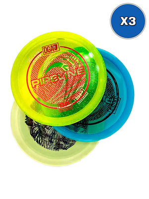 Misprint Assorted Disc 3 - Pack Premium Plastic - DIsc Golf Set - DGA Factory Store