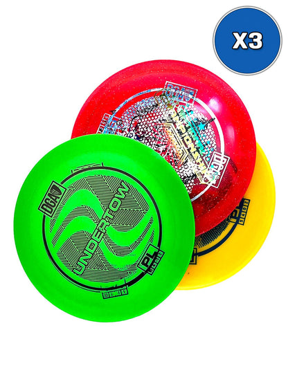 Misprint Assorted Disc 3 - Pack Premium Plastic - DIsc Golf Set - DGA Factory Store