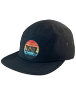 Retro Sunset Patch Packable Camper Hat - Embroidered Cap - DGA Factory Store