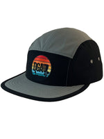 Retro Sunset Patch Packable Camper Hat - Embroidered Cap - DGA Factory Store