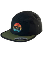 Retro Sunset Patch Packable Camper Hat - Embroidered Cap - DGA Factory Store