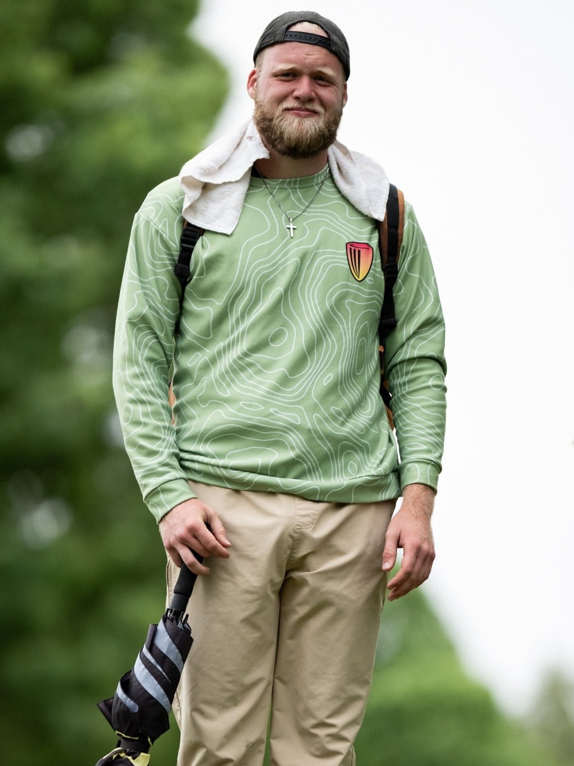 Topographic Crew - Sweatshirt - DGA Factory Store