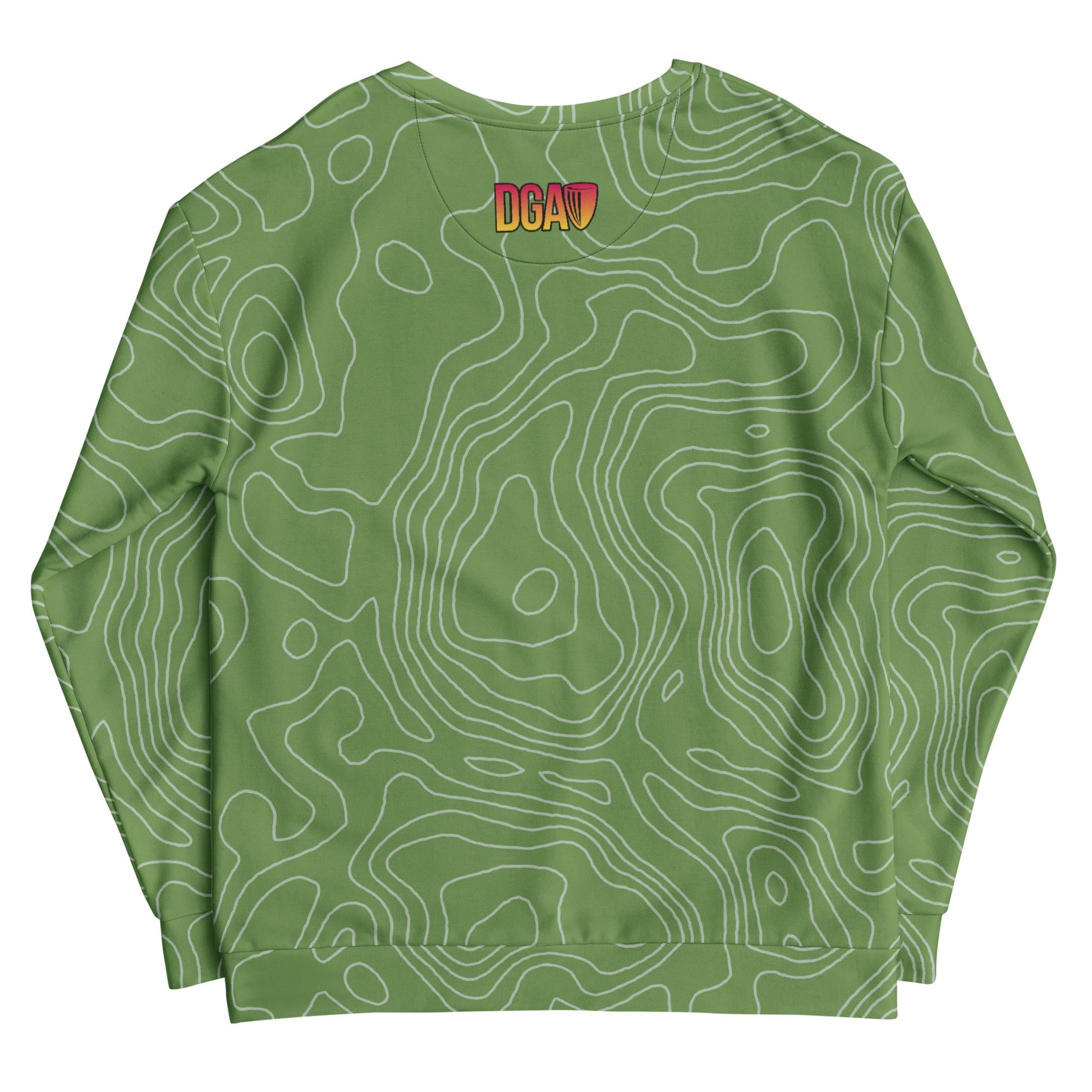 Topographic Crew - Sweatshirt - DGA Factory Store