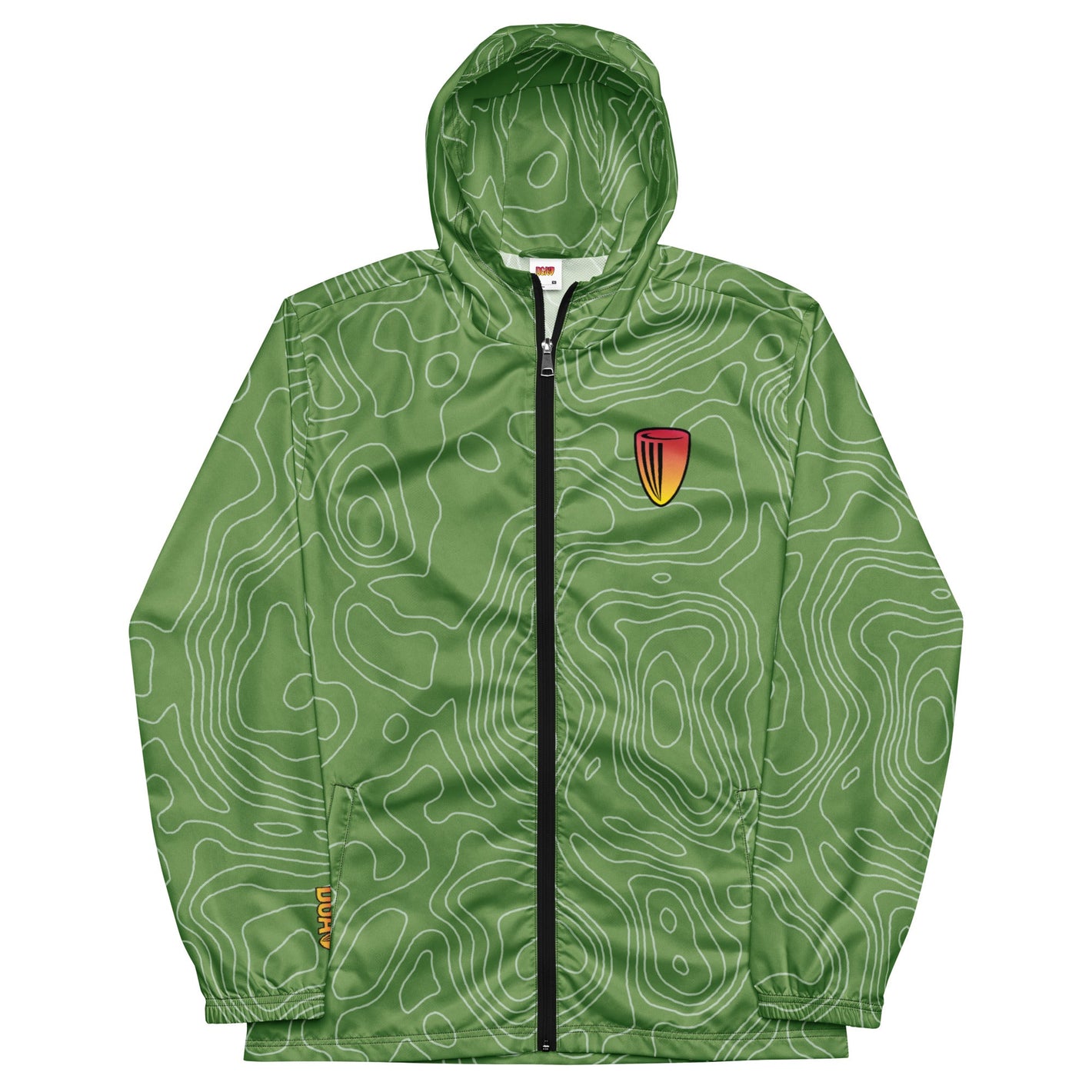 Topographic Windbreaker - Jacket - DGA Factory Store