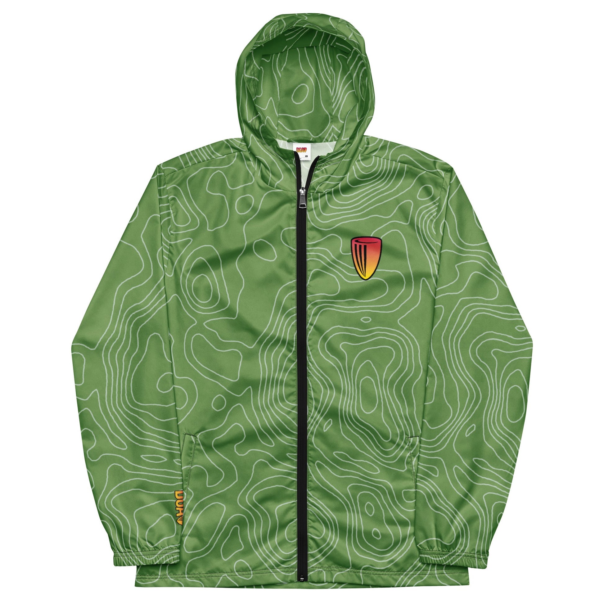 Topographic Windbreaker - Jacket - DGA Factory Store
